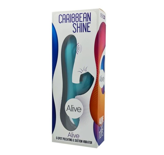 Wibrator- Caribbean Shine blue punkt G